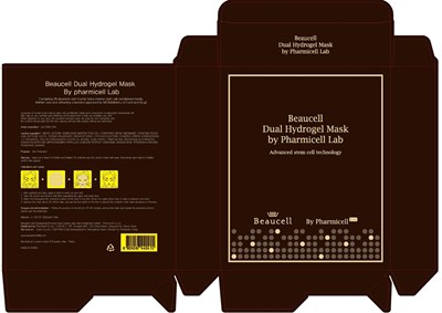 Image Of Carton (By Pharmicell Lab Beaucell Dual Hydrogel Mask Carton)